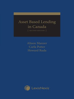 cover image of Asset Based Lending in Canada
